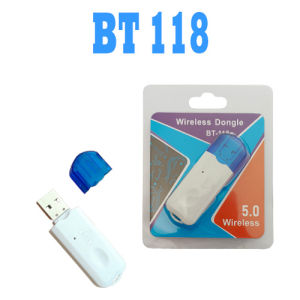 USB BUETOOTH RECEIVER BT 118 163 350 tanpa kabel suara kencang putih