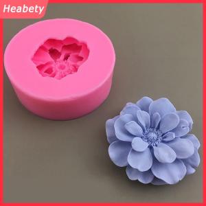 Heabety  1 cái đẹp hoa khuôn tự làm thạch cao nhựa nghệ thuật mềm Silicone fondant sô cô la khuôn xà phòng bánh trang trí dụng cụ nướng bánh