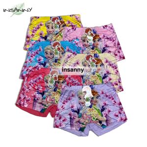Girls Cartoon Character Shorts Boyleg Underwear For Kid 2-10yrs 12pcs-6pcs