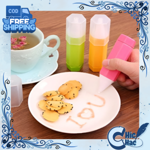 Pen Hias Kue & Bekal Serbaguna / Pen Dekorasi Bento 3 In 1 / Pena Bahan Plastik Dekorasi Kue Pastry