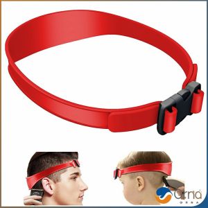 Orna เทมเพลตซิลิโคน แบบพกพา ใช้เป็นเครื่องมือจัดแต่งทรงผม มือใหม่หัดตัดให้ออกมาสวย Hair Trimming Hairband