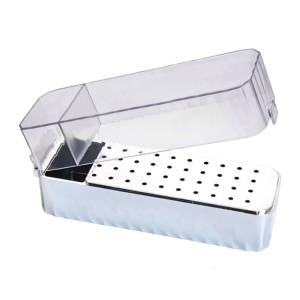 Portable Manicure Holder Case 40Slot Visible Organization Durability Storage Box Ecological Friendly Design