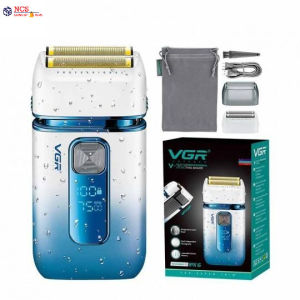 VGR V-362 Electric Shaver Hair Machine Foil Beard Professional Razor IPX6 Waterproof Rechargeable Shaver Pencukur V362