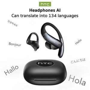 Simple Gift Auriculares Traductor DeIdioma 2026 HTC NE63 AI Translation Languages Surround Sound Comfort Fit Sport Game Choice2026