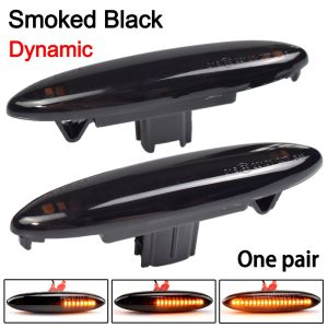 2Pcs Dynamic Fender Side Marker LED Turn Signal Light Sequential Indicator Lamp Blinker For Toyota Camry ACV40 MARK X REIZ Crown Lexus IS250 IS350 SC430 E350