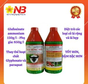 Thuốc trừ cỏ Trâu rừng MỚI ( chai 900ml ) diệt trừ tận gốc cỏ đa niên và hằng niên