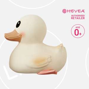 Hevea Kawan Rubber Duck Original | Natural Rubber Bath Toy Safe For Baby Infant Toddler Kids Bathtub Shower Play Ducky Itik Mainan Mandi 宝宝冲凉沐浴洗澡玩具鸭子
