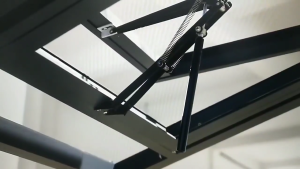 Greenhouse Window Vent Opening System Efficient Ventilation Tool Stainless Steel Automatic Opener for Home Gardens