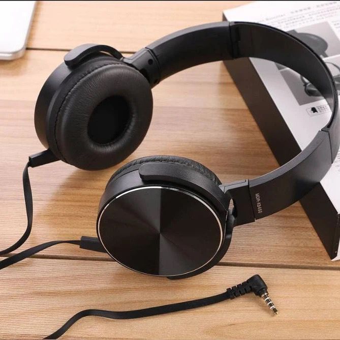 Headphone Extra Bass Kabel Termurah Headset Bando Super Bass