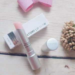 Son dưỡng ẩm màu hồng cánh sen tự biến đổi màu theo thời tiết có chống nắng SPF10 giảm thâm môi   - Atomy Lip Glow SPF10  - 애터미 립 글로우 - Атоми Блеск для Губ