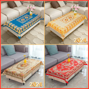 (Giá si) Khăn trải bàn 3D in nổi 90cmx150cm sang trọng không thấm nước chống thấm dầu mỡ dễ lau chùi đủ màu sắc