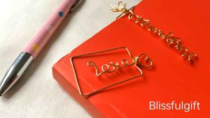 Personalised Bottle Name Bookmark Unique Customised Gift