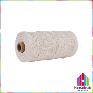 HB Cotton Rope Colorful Rope Twisted Twine for Handmade Rope DIY Craft Gift Wrap 100m Length