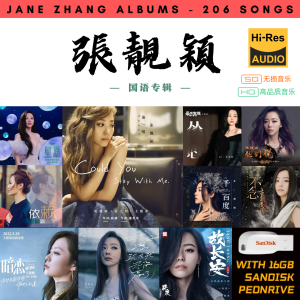 [206首] USB Pendrive Music 音乐USB 张靓颖国语专辑 mp3 超高音质 16gb 流畅播放 Jane Zhang Songs 车载音乐