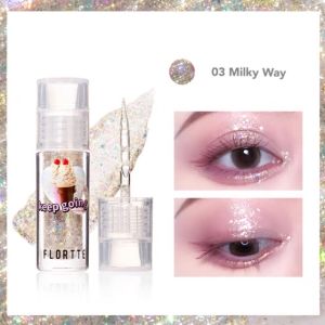FLORTTE Pembayang Mata Cecair Heart Attack FLORTTE Heart Attack Liquid Eyeshadow Shining 花洛莉亚心动狙击液体眼影 亮片闪片一滴泪