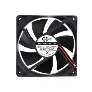 2Pcs/Lot SXDOOL 24V 0.12A 90mm Cooler Cooling 9CM 92MM 9225S 92mm x 25mm Sleeve Bearing Silent Quiet DC Brushless cooling Fan
