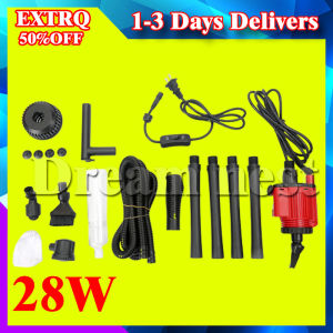 Fish Tank Aquarium Adjustable Clean Vacuum Siphon Cleaner Electric Pump Water Filter