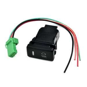 Toyota Fog Light Switch Button Dual Push On Off Switch Lightbar Fog Light 1.28*0.87