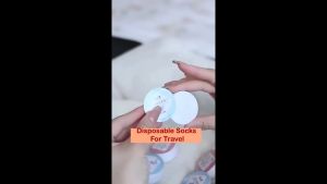 Disposable Travel Socks  Individually Packed  Hygienic  Convenient for Hotel Flight Business Trip