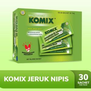 Obat batuk Komix 1 Box Isi 30Sachet