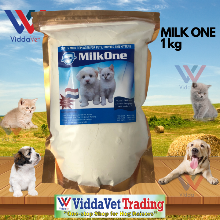 Milk One Goats Milk Replacer 1 kg for pets puppies puppy cats dogs goat