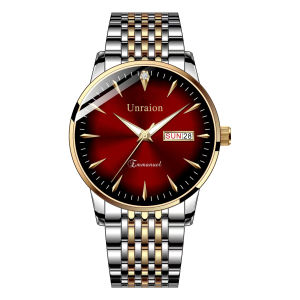 Swiss Fully Automatic Movement Waterproof Luminous Dual Calendar Non-Mechanical Mens Watch Male Student Korean Version Simple Manufacturer