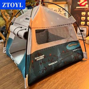 [COD] ZTOYL โมเดลเต็นท์ขนาดเล็กสำหรับทหารตั้งแคมป์ขนาด1:12ตุ๊กตาเคลื่อนที่ได้อุปกรณ์ตกแต่งฉากขนาดเล็กพร็อพของเล่นของขวัญ