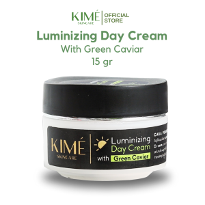 KIME Skincare - Luminizing Day Cream With Green Caviar - Pelembab Wajah - Kime Skincare Original