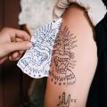 10Pcs Kertas Tato / Kertas Karbon Tatto / Kertas Transfer Tatto / Carbon Thermal Tracing Transfer Stensil Kertas. 