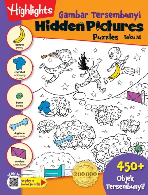 Highlights Hidden Pictures/Gambar Tersembunyi - Puzzles Pelangi