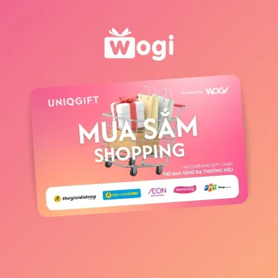 UNIQGIFT MultiBrands Gift Card - Shopping (Có hiệu lực trong vòng 30 ngày)