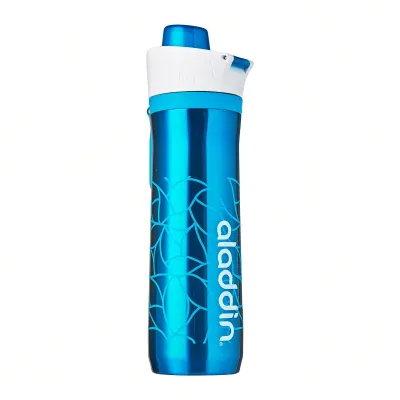Aladdin 26oz Active Hydrate Water Bottle W/Gift Box-Sapphire Flora