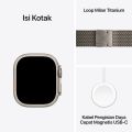 Apple Watch Ultra 2 with Natural Titanium Case (49mm). 