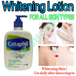 Cetaphil Whitening Lotion 20 OZ/591mL For All Skin Types Lightweight hydration for everyday use Fragrance no