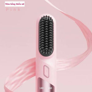 Lược tóc thẳng máy duỗi tóc i-on âm duỗi tóc