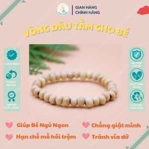 Vòng Dâu Tằm Đeo Tay Cho Bé - Trẻ Em Sơ Sinh. Chống Mồ Hôi Trộm Vía Giữ Giú Ngủ Ngon Peggy