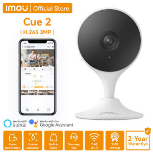 IMOU Cue2 3MP Indoor Camera with Magnetic Bracket WiFi Security CCTV Connect to Cellphone Baby / Pet Monitor 2-Way Audio