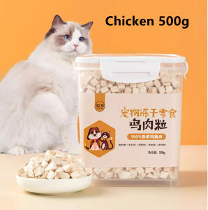 "SG SELLER"Dog Treats Cat Treats Freeze Dried Chicken Pet Snacks Cat Treats Dog Treats Pet Food Freeze Dried Pet Snacks