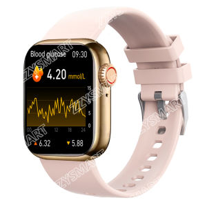 2023 Smart Watch Blood Glucose Sugar F57 Man Woman 24 Hour Blood Glucose Sugar Fitness Tracker Smartwatch 2023 New Body Temperature Voice Assistant