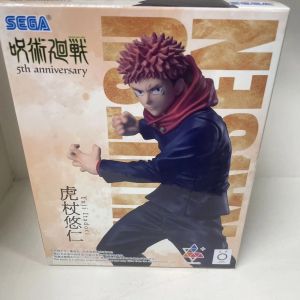 In Stock Japanese Version SEGA Luminasta Jujutsu Kaisen 5th Anniversary ROUND1 Limited Yuji Itadori Prize Figure