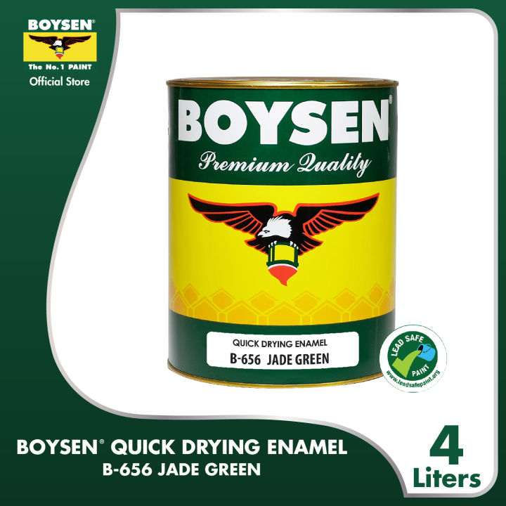 BOYSEN Quick Drying Enamel Jade Green B656-4L