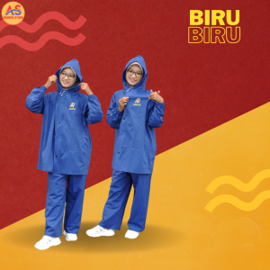 JAS HUJAN ARWANA SETELAN JAKET CELANA PRIA WANITA BEST QUALITY BAHAN TEBAL PVC 025 MIX KARET ANTI REMBES