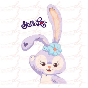 Totebag Stella Lou Duffy  Tas Serut Kanvas Goodie Bag Souvenir Bingkisan Ulang Tahun Anak Cewek