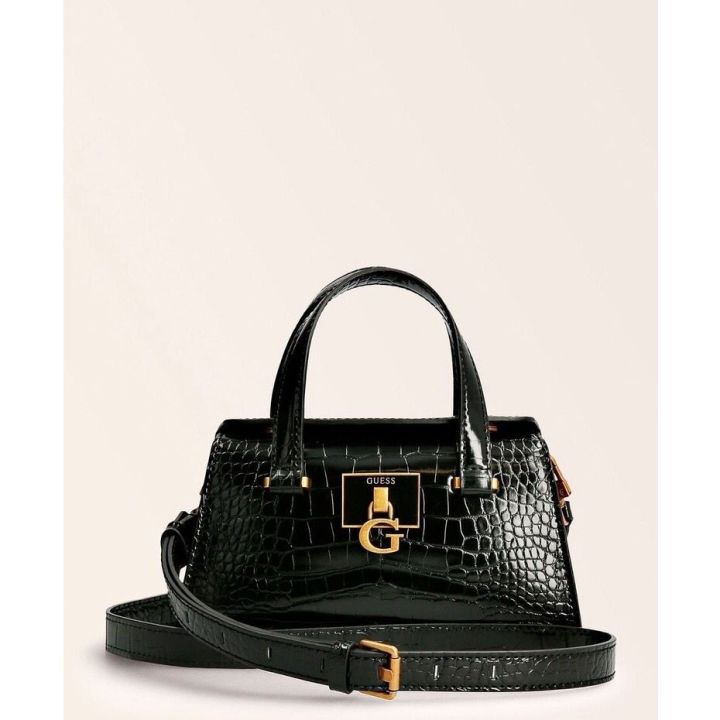 Tas Guess Stephi Croco Handbag Wanita Tas Sling Bag Mini Cewek