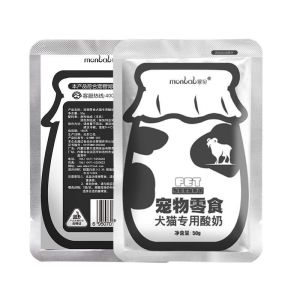 Monbab Pet Dog Cat Goat Yogurt 50g 蒙贝酸奶狗狗猫咪补钙调理肠道羊乳酸奶