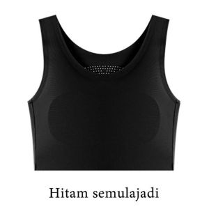 ECOSIA Seamless Invisible Bralette with Natural Lift and Full Coverage Bra Tidak Nampak Rekaan Alamiah Tali Lebar Anti Peluh Ventilasi Belakang Selesa