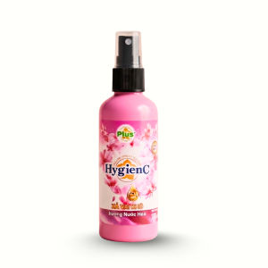 Chai Xịt Thơm Quần Áo HygienC Plus 100ml Tiện Lợi - Hương Hoa Hồng (Xả Vải Dạng Khô)