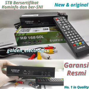 STB SET TOP BOX DVBT2 SUPER HD RUSA KIJANG BISA NONTON YOUTUBE RESMI NEW BERSERTIFIKAT KOMINFO DAN BER SNI