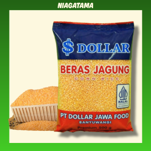 Beras Jagung Dollar+ Bubble (Rendah Kalori) 500 Gram