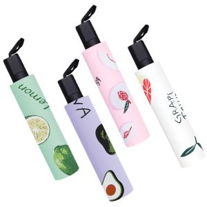 RL Manual Sunny Umbrella Anti-Ultraviolet Folding Umbrella Men/Women Fruits Design Umbrella COD